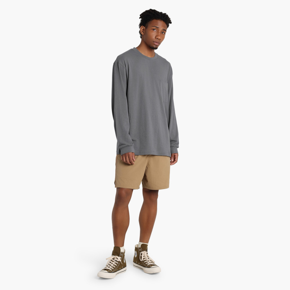 トップス CIRCLE POCKET L/S TEE american-circle-patch-long-